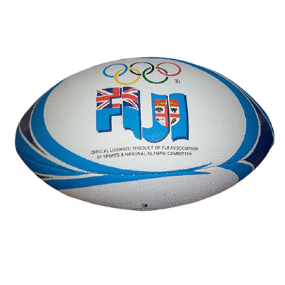 Fiji Flag Rugby Ball Size 3 - JR White