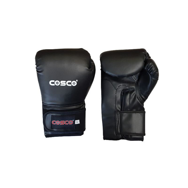 Cosco 12oz PVC Boxing Gloves JR White