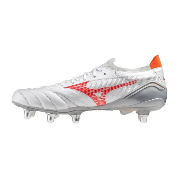 Morelia Neo IV Elite 8 Spike White Silver Red JR White