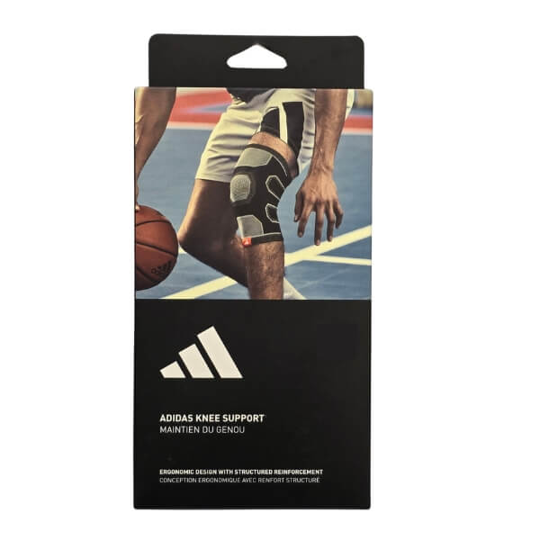 Adidas Knee Support Black/Grey JR White
