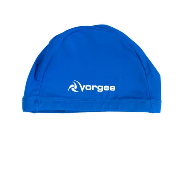 Vorgee Junior Nylon Lycra Swim Cap - JR White